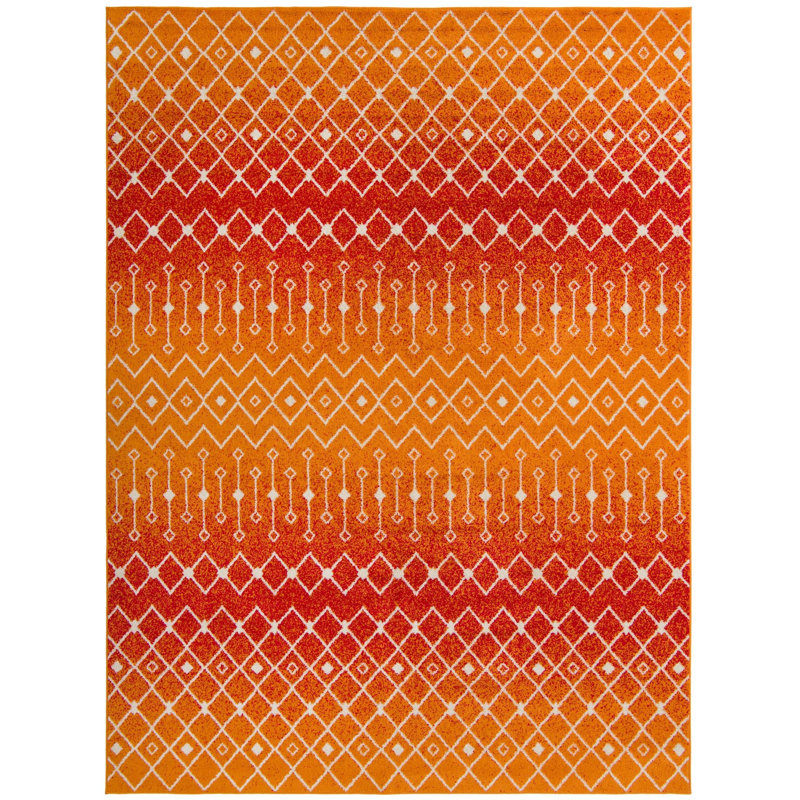 Abstract Indoor Rug, Rectangle 10' x 13'