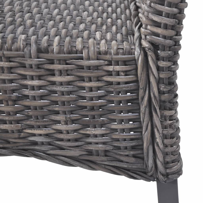 Hessle 46cm H Side Chair, Brown with Grey Wash Finish, 6