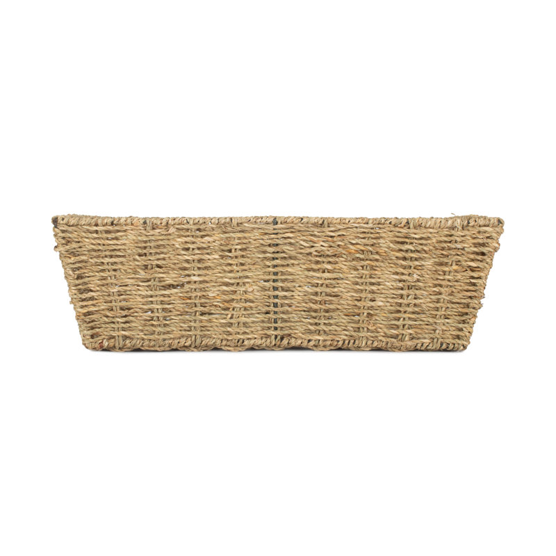 Fallbrook Seagrass Tray Storage Basket
