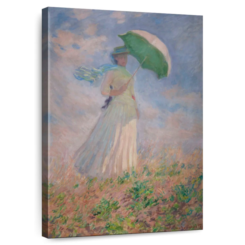 Leisha Woman With A Parasol, 24" H x 16" W