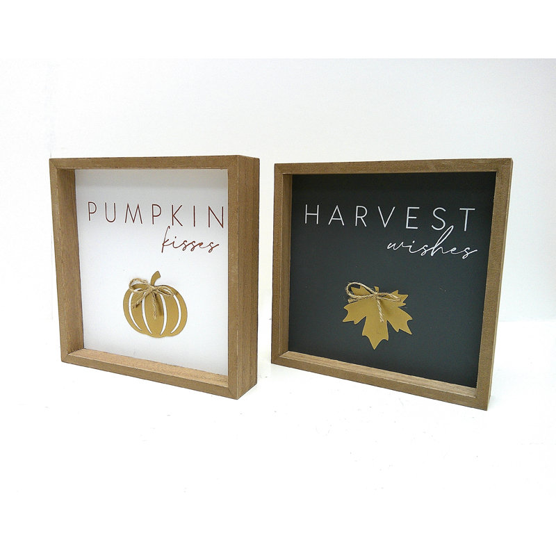 Décoration de table - 2 plaques
