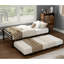 Brenda Steel Daybed with Trundle Bed