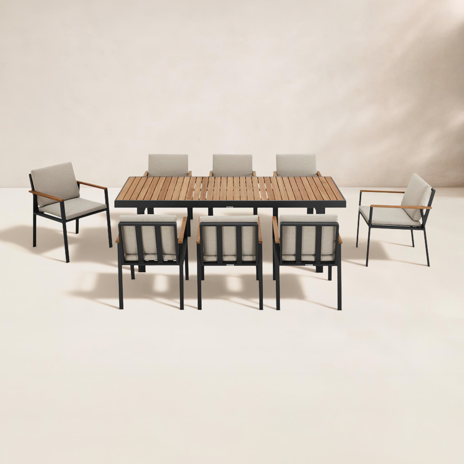 Anne 61" Patio Dining Set