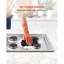 Plaque de cuisson au gaz, 30 po, 4 brûleurs, 48 000 BTU maximum, surface de cuisson encastrée en acier inoxydable, convertible GPL / NG