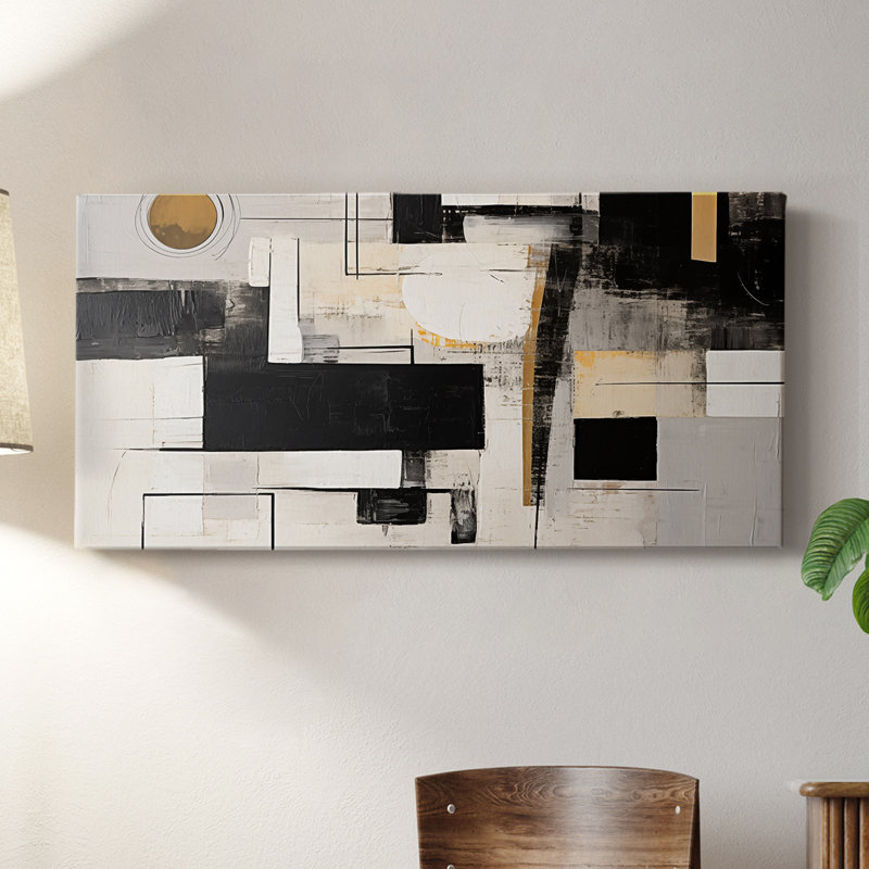 Abstrait, série 4, toile tendue # # Gallery