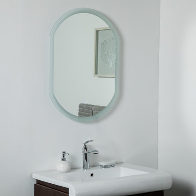 Miroir lumineux de salle de bain illuminé sans cadre del rétroéclairé Karam