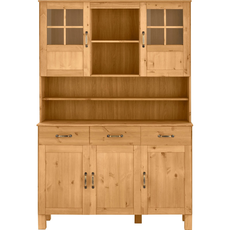 Martindale 125cm Solid Wood Sideboard, Stain Wax