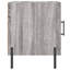 Abeda 40cm W Iron Bedside Table-944841234