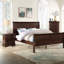 Table de chevet 2 tiroirs Cherry Louis Philip-cerisier + bois massif-1233563326