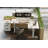 Juilo Adjustable L-Shaped Metal Base Standing Desk