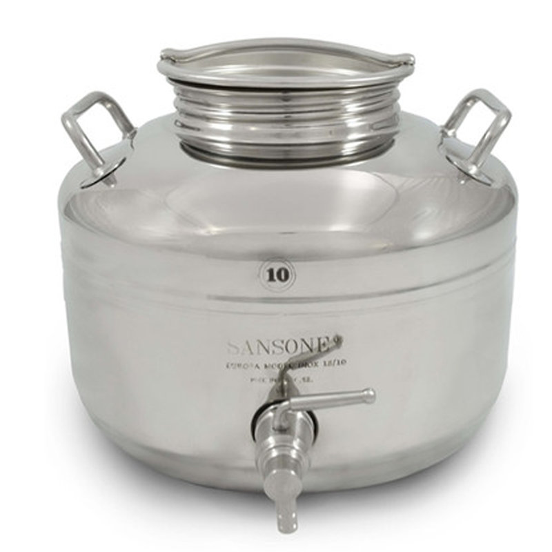 Réservoir Fusti en acier inoxydable 10 litres