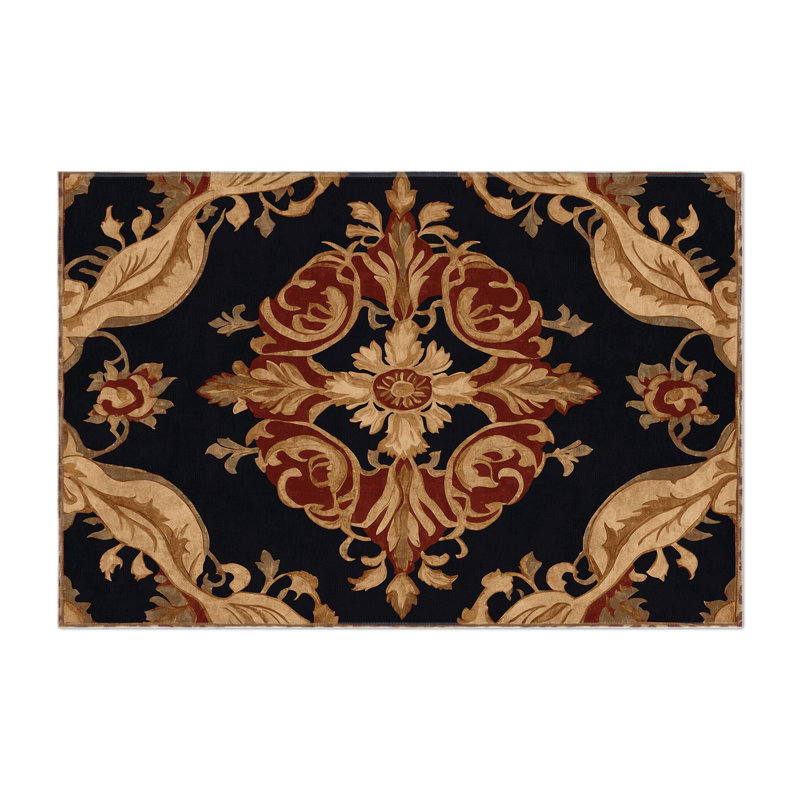 Ancient Grace Indoor And Outdoor Area Rug, Rectangle 5' x 7'
