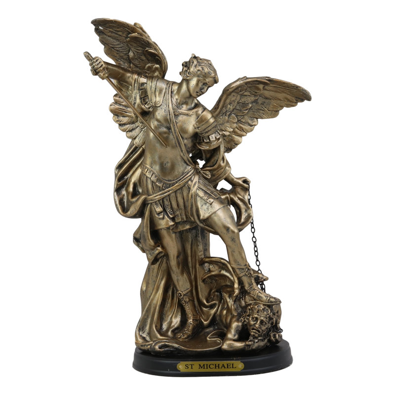 Lucifer de figurine en chaîne george byzantin catholique église archangel saint michael Templin