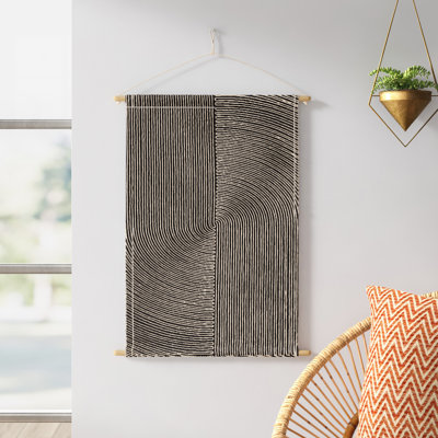 Suspension murale en coton