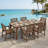 Six-piece Outdoor Patio Dining Table Set-1293898319