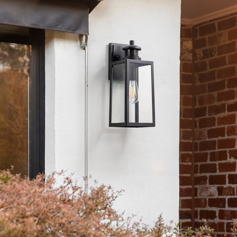 Citlali Aluminum Wall Light With Dusk to Dawn and Motion Sensor