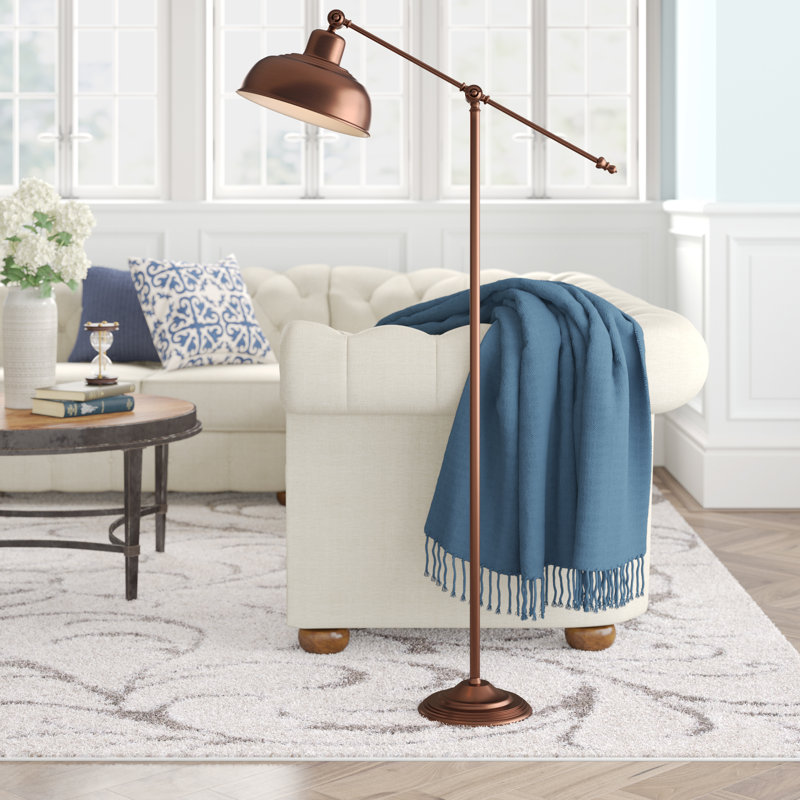 Ashtown 150cm Task Floor Lamp, Copper