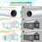 10'x20' Carport Heavy Duty Galvanized Car Canopy Tents with Powder-Coated Steel Frame-100475886