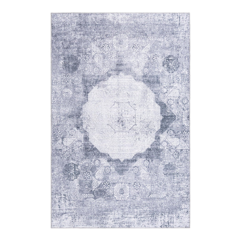 Floral Indoor Rug, Rectangle 5' x 8'