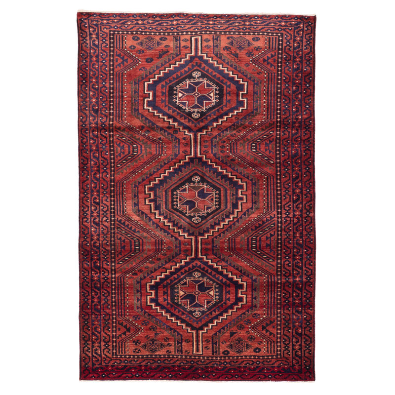 Tapis rouge Konya Anatolian 5 pi 5 po x 8 pi 6 po