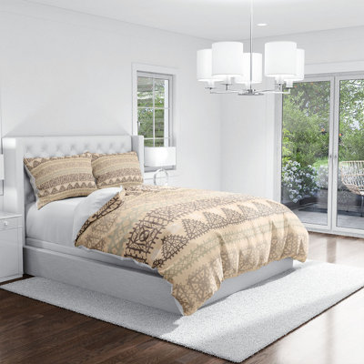 Geometric Shapes Duvet Cover