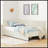 Twin Size Upholstered Platform Bed