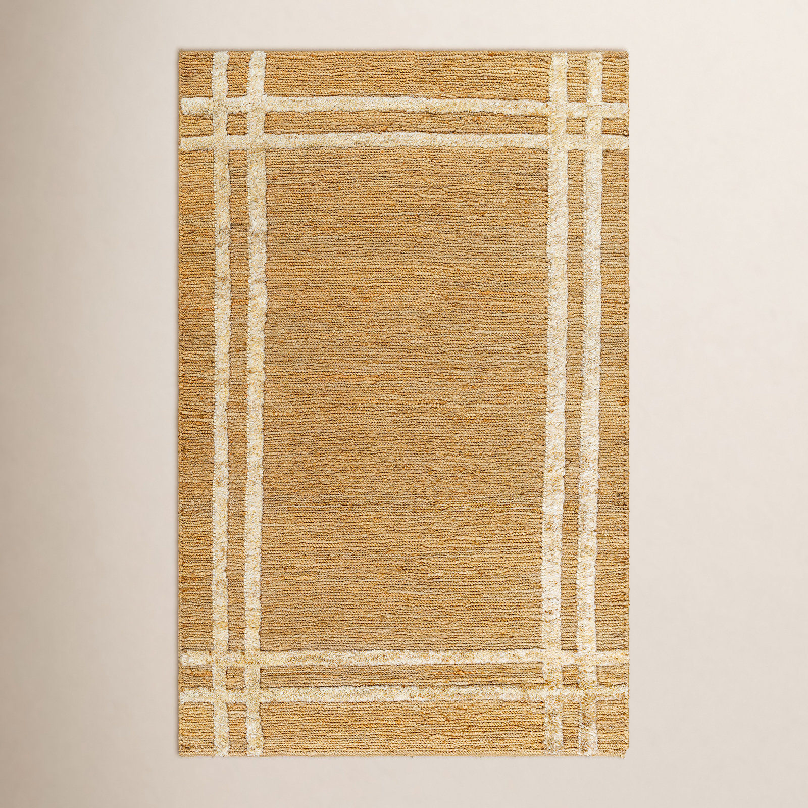 Jorgie Hand-Woven Jute Rug, Rectangle 2' x 3'