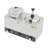 800W Condiment Pump Sauce Dispenser, Electric Cheese Warmer with Pump