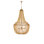 Penelope 6 - Light Iron/Brass Chandelier
