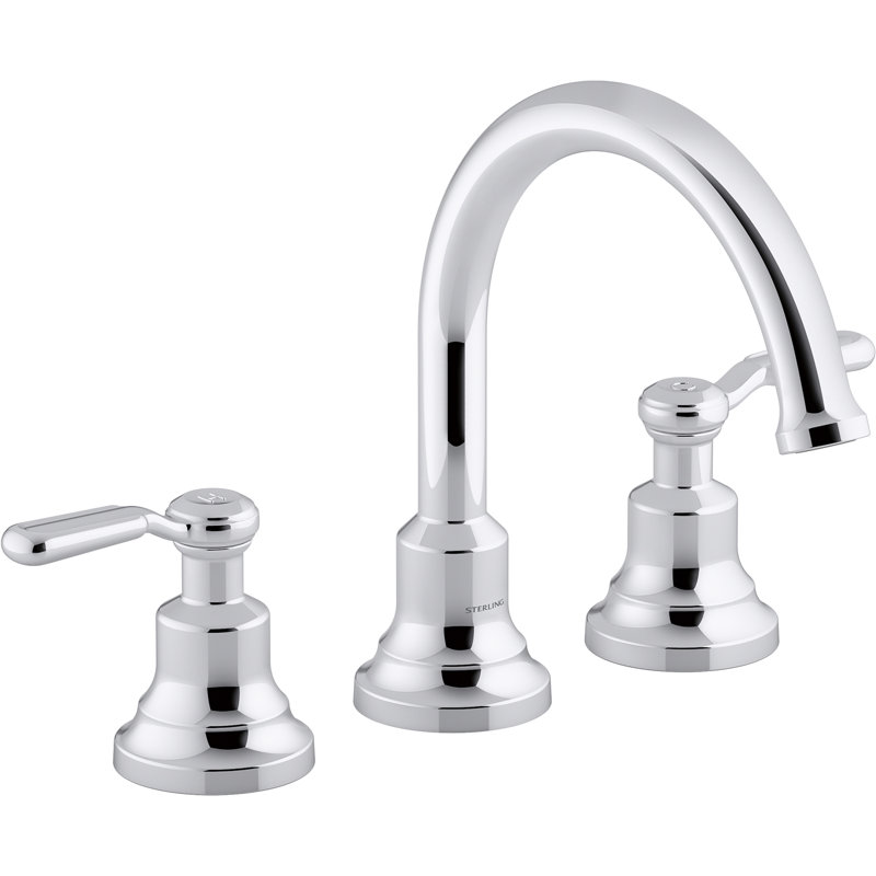 Garniture de robinet de salle de bain Ludington, Chrome poli