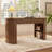 Anna Storage Writing Desk With Half-Cylinder Base & Drawers-118612849