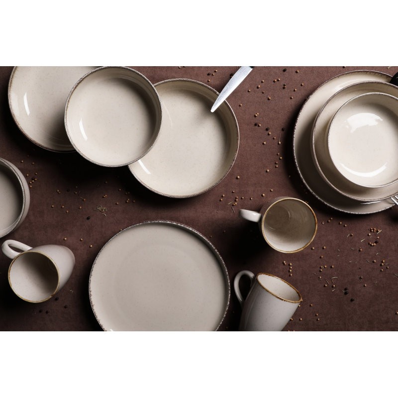 Service de table (16 pièces), Crème, crème