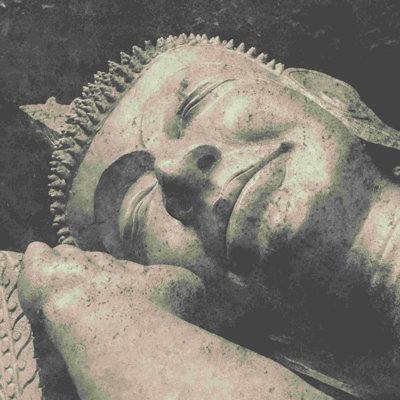 " Reclining Buddha " by Wild Apple Portfolio