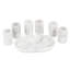 Novica Handmade Ethereal Modernity Onyx Tequila Glasses