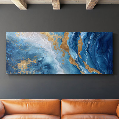 Abstract Series 4 #XL-Wide Gallery Wrapped Canvas