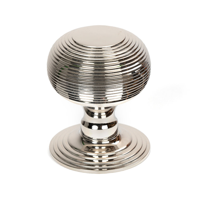 Passage Door Knob, Polished Nickel