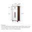 Tablettes fonctionnelles amovibles pour garde-robe