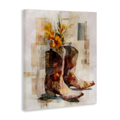 Toile Western Roots & Blooms, design par Svetlana Aleynikova