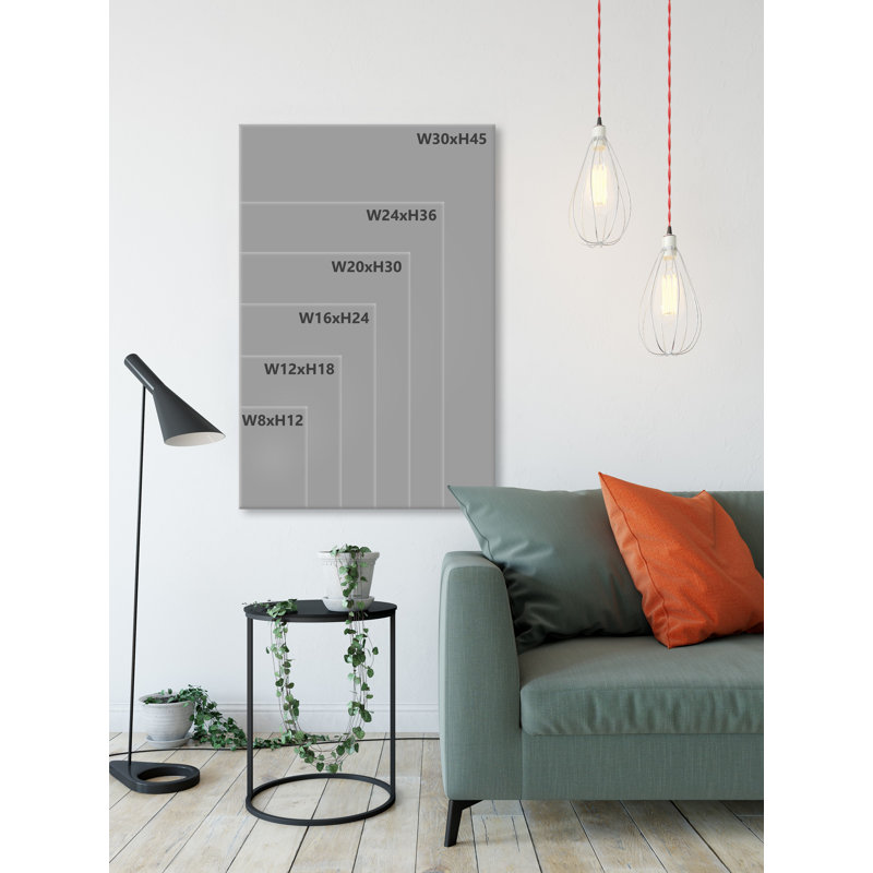 " ''Minimalist Poster No 19'' " by Marmont Hill, 8" W x  12" H