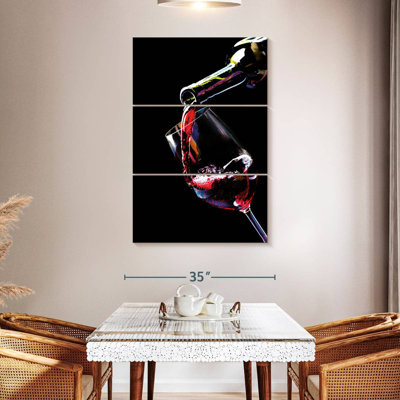 Jet de vin rouge Yarlin