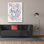 Art mural en toile Epic Graffiti, "pensé extra floral" par Marlee Ash Calligraphy & Design, 40 po x 54 po