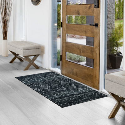 Jean Pierre New York Janae Machine Washable Dream Mink Printed Chenille Rugs