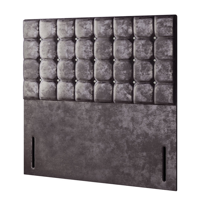 Rochester Upholstered Headboard, Double (4'6), Amethyst