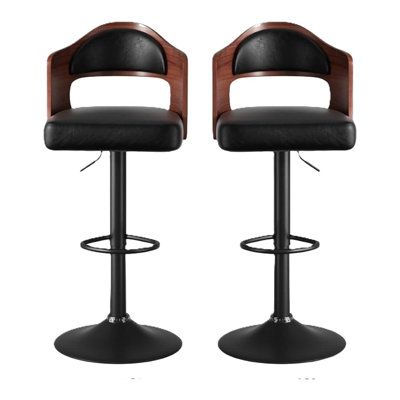 Dual Color Rustic Modern Height Adjustable Swivel Durable Material Steady Bar Stool for Hotel and Home Bar Commercial Use