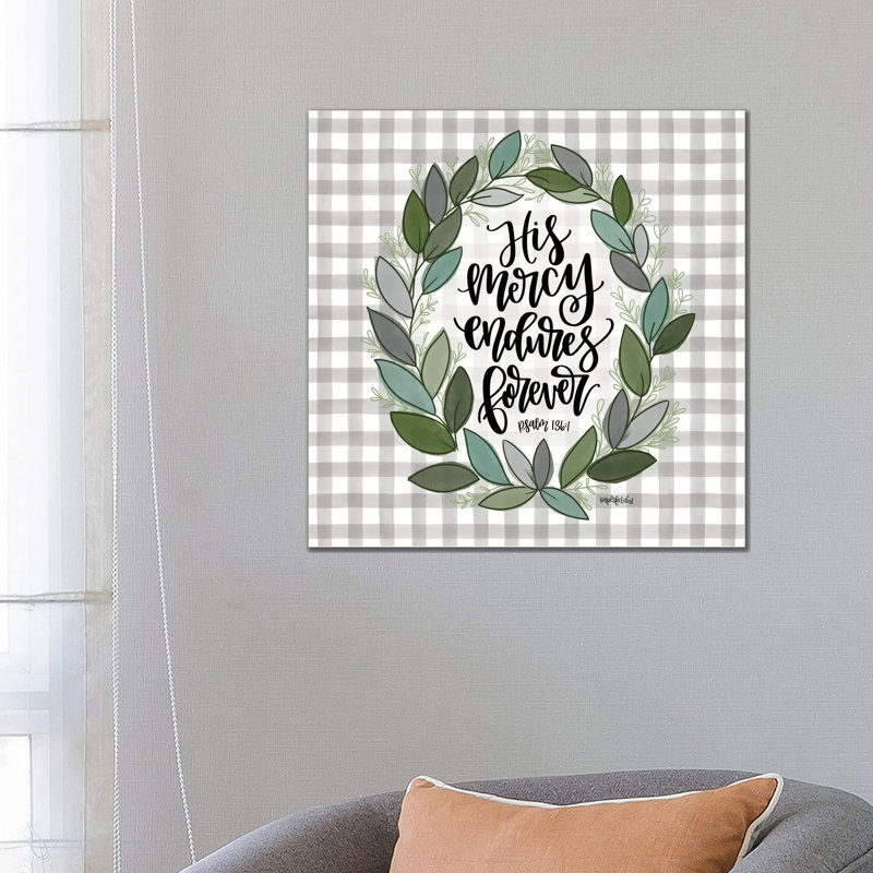 His Mercy Endures by Imperfect Dust - Wrapped Canvas Print, 66.04 cm H x 66.04 cm W x 3.175 cm D