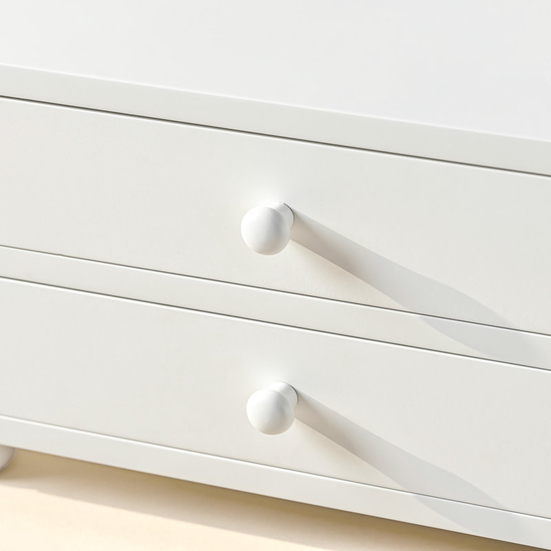 Boîte à bijoux en bois, Blanc