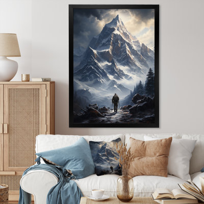 «Mountain Trails Harmony I» sur toile