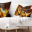  Coussin lombaire abstrait