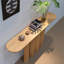 Console en bois massif de style moderne-1806293138