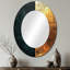 Miroir mural moderne géométrique-241334186